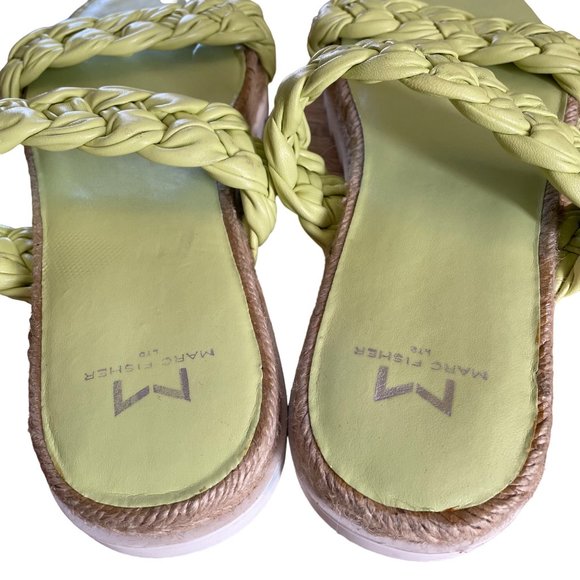 Marc Fisher Jaimee Braided Sandal Size 7 - Picture 3 of 10